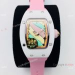 VSF Richard Mille AAA RM 07-03 Marshmallow BonBon Watch Pink Rubber Strap